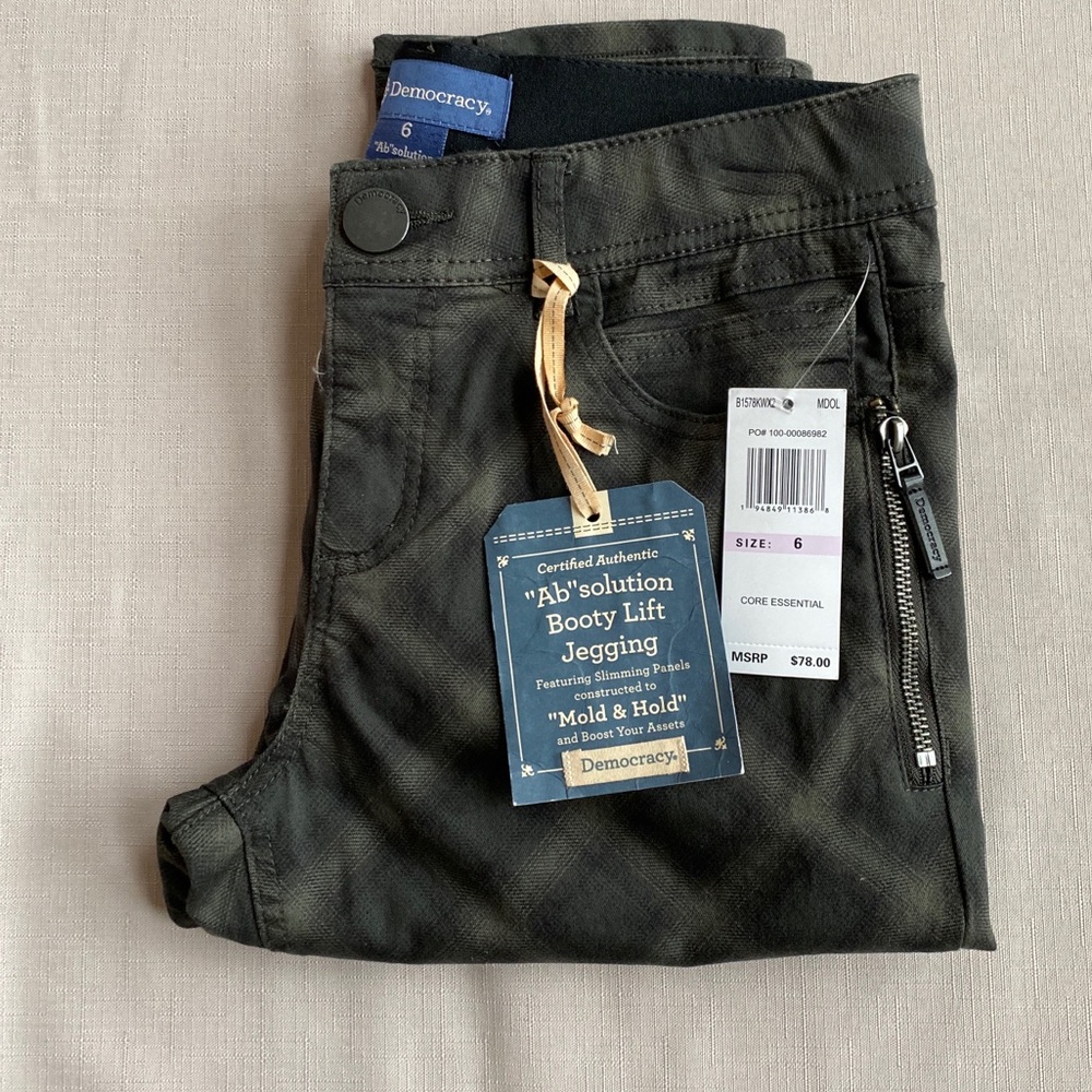 Democracy 6 AbSolution Jeggings Booty-Lift Stretch